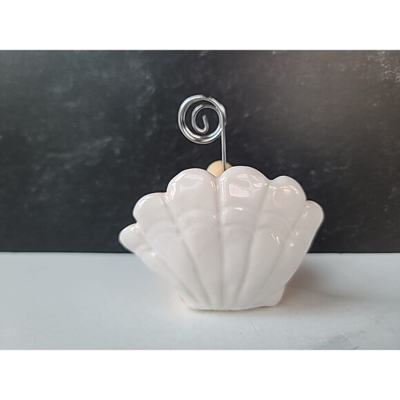 Ceramic Turkey Place Card Holder Vintage - Picture 4 of 10